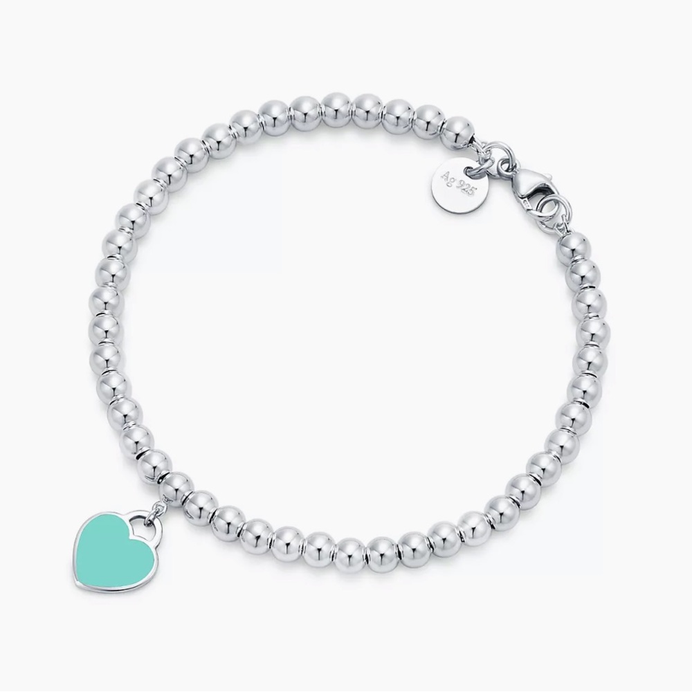 Tiffany & Co. Return to Tiffany Heart Tag Beaded Bracelet